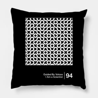 I Am A Scientist  - Minimalist Style Graphic Artwork Pillow