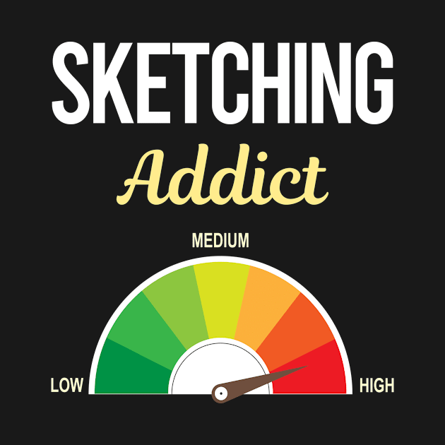 Funny Addict Sketching by symptomovertake