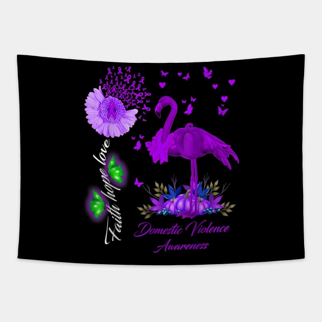 Domestic Violence Awareness Tapestry by sevalyilmazardal