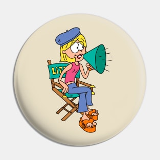 Lizzie Director Pin