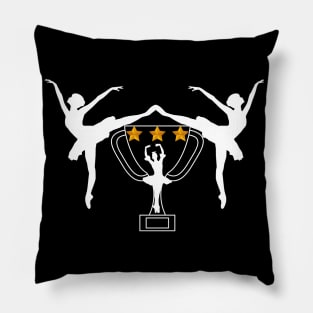 ballet dancer lovers Pillow