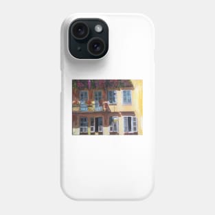France, Yellow House Phone Case