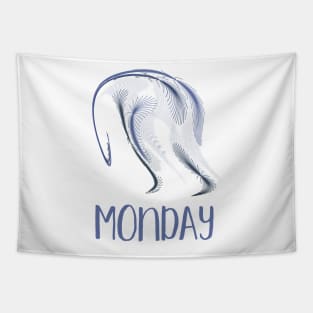 The Monday Blues Tapestry