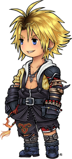 FF3 Styled Tidus Magnet