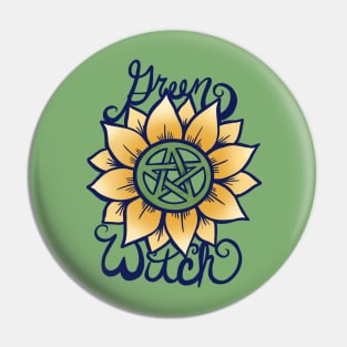 Green Witch Pin