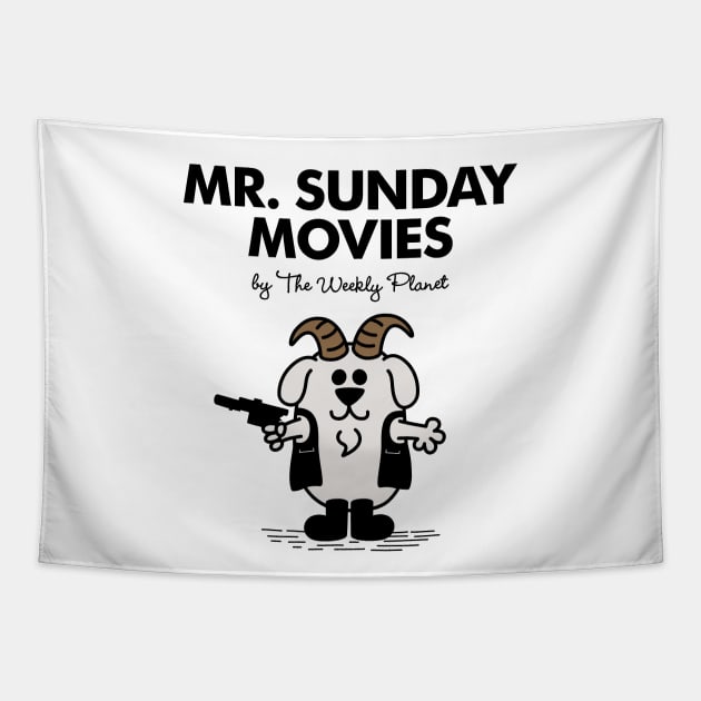 Mr Sunday Movies Tapestry by Byway Design