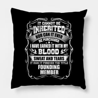 Inherited Funeral Director Pillow
