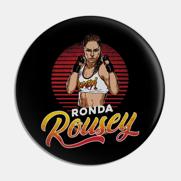 Ronda Rousey Pose Pin by MunMun_Design