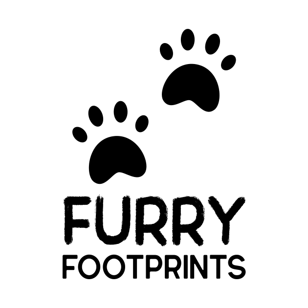 Furry Footprints Dog Hiking by flodad