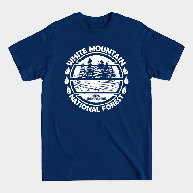 Disover White Mountain National Forest, New Hampshire State, Nature Landscape - White Mountain National Forest - T-Shirt