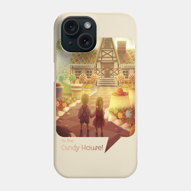 To the Candy House! Phone Case by ballaquia