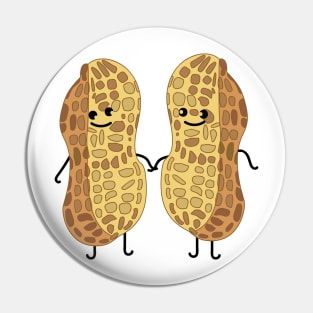 Peanut couple Pin