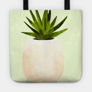 Zebra Plant Tote