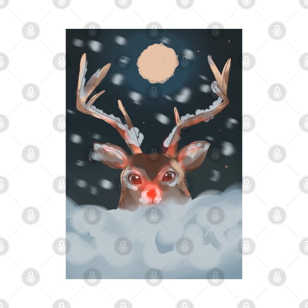 Rudolph The Red-Nosed Reindeer by PreeTee 