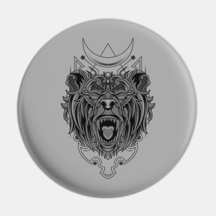 Tiger Ornament Pin