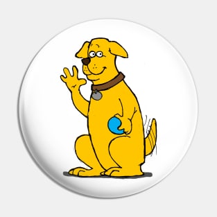 Golden Retriever Pin