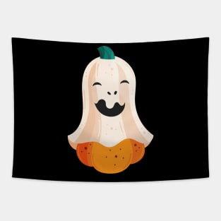 Spooky Pumpkin Boo Tapestry