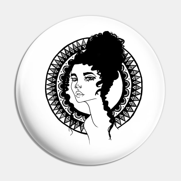 Gypsy Soul | Mandala Pin by InkHiveCreative