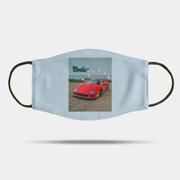 Ferrari Xghosts Ferarri Maske Teepublic De