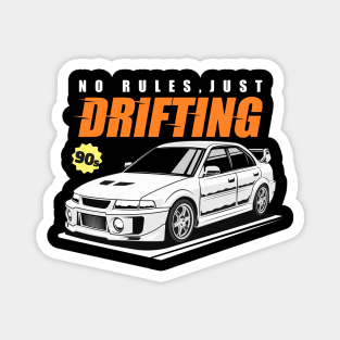 Lancer Evolution V Drifting Magnet