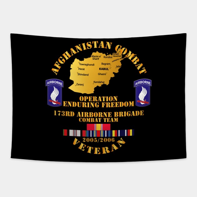 Afghanistan Vet  - 173rd Airborne Bde - OEF - 2005 Tapestry by twix123844