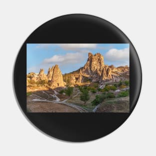 Rock Formations and Dwellings at Goreme Pin