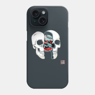 Deep Inside Skull Phone Case