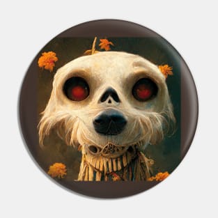 Puppy Skeleton 1 Pin