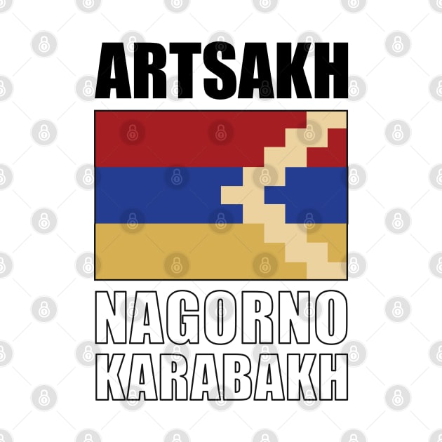 Flag of Artsakh by KewaleeTee