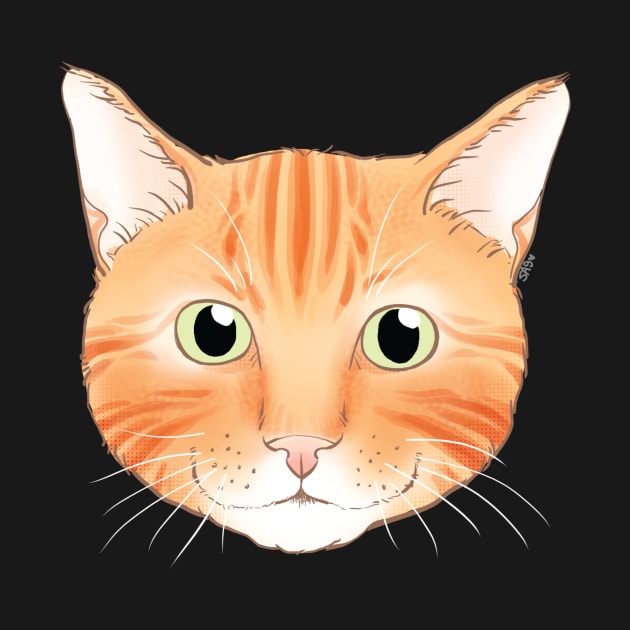 Ginger Cat Face by meownarchy