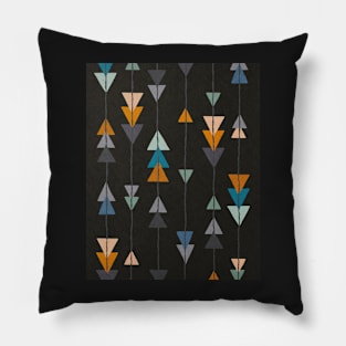 Ethnic abstract arrows pattern 2 Pillow