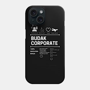 Budak corporate Phone Case