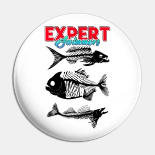 Expert swimmers fishes Pin