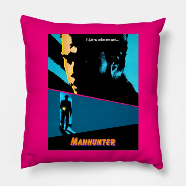 Manhunter (1986) Pillow by Scum & Villainy