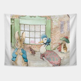 Beatrix Potter Art Tapestry