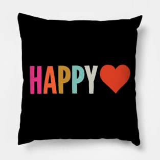 Happy heart Pillow