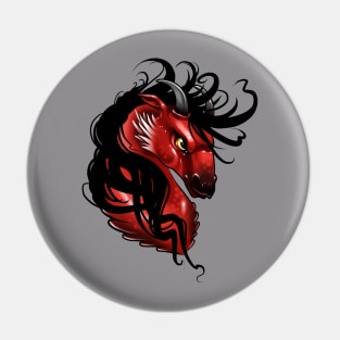 Gloomy horse Pin