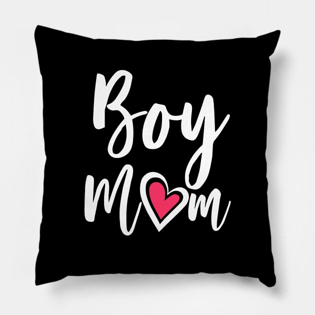 Boy Mom. Mother's Day Gift. Pillow by KsuAnn