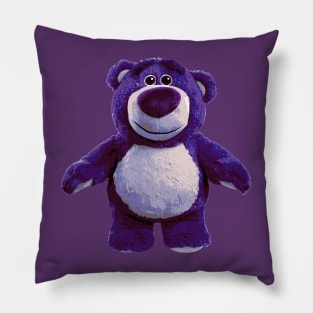 Purple Bear Pillow