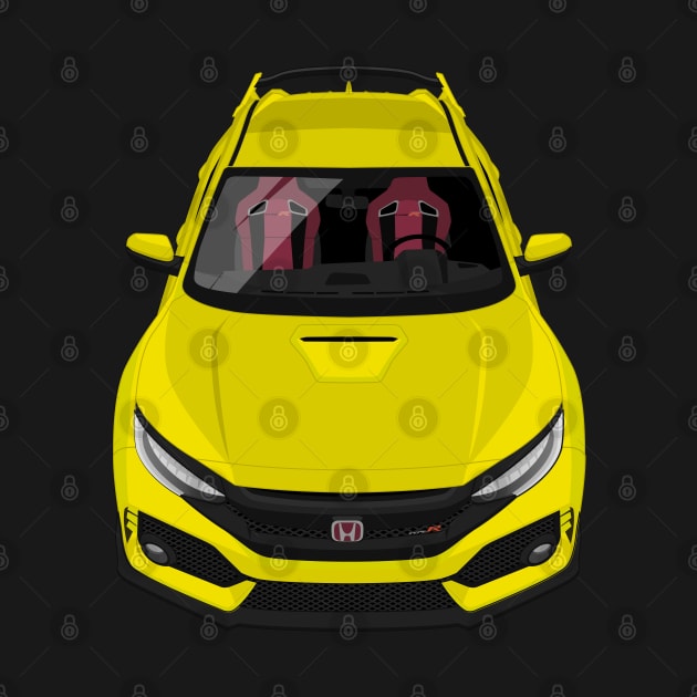 Civic Type R 10th gen 2018-2020 - Yellow by jdmart