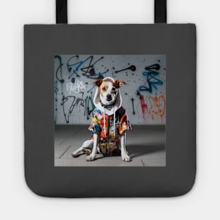 Graffitti Dog Tote