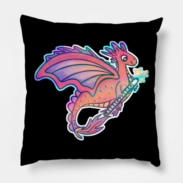 Shiny Tiama Pillow by Language Ninjas