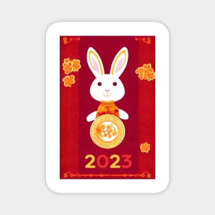 Chinese new year 2023 | Rabbit zodiac Magnet
