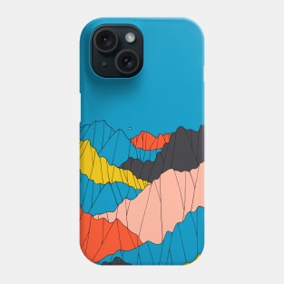 Outline rocks Phone Case