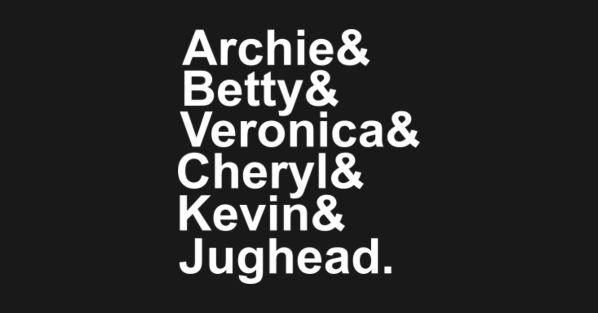 riverdale characters riverdale t shirt teepublic design a v neck t shirt