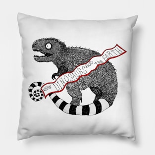 Burton-esque T Rex Pillow