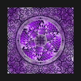 Purple Celtic knot T-Shirt