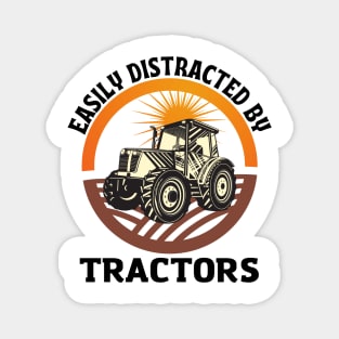 Easily distracted by tractors - Farmer Magnet