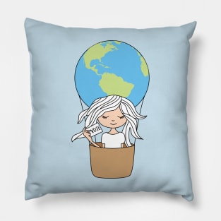 International Day of Democracy - The world has been a better place Pillow