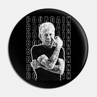 anthony bourdain Legendary Chef Pin